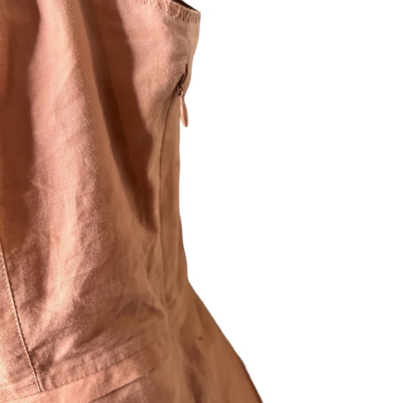 J. Crew Delaney Eyelet Blush Flare Tunic Dress Black Label - Size 6 - Picture 10 of 13